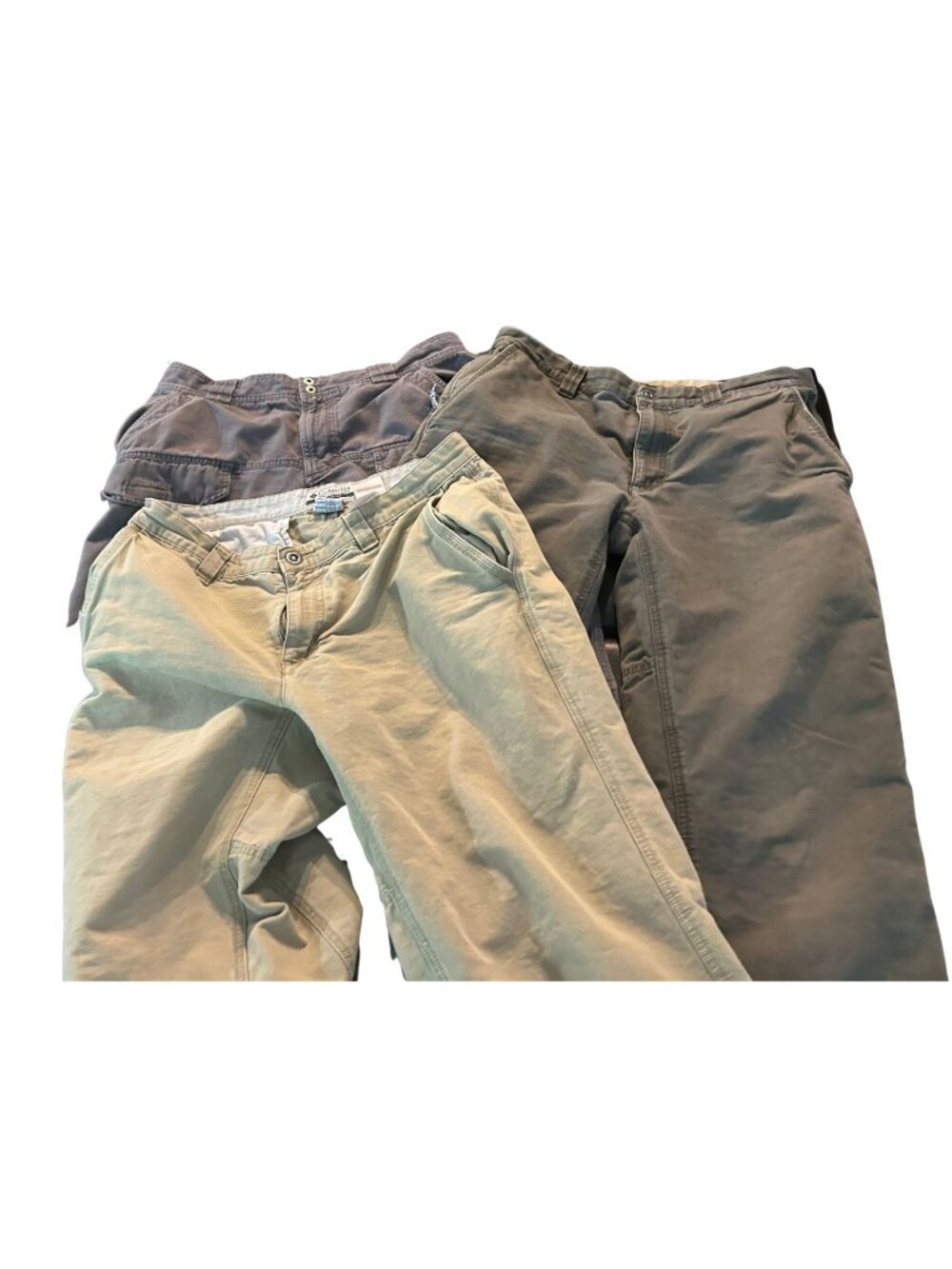 Mens Columbia Cargo Pants, Lot of 3 All size 38